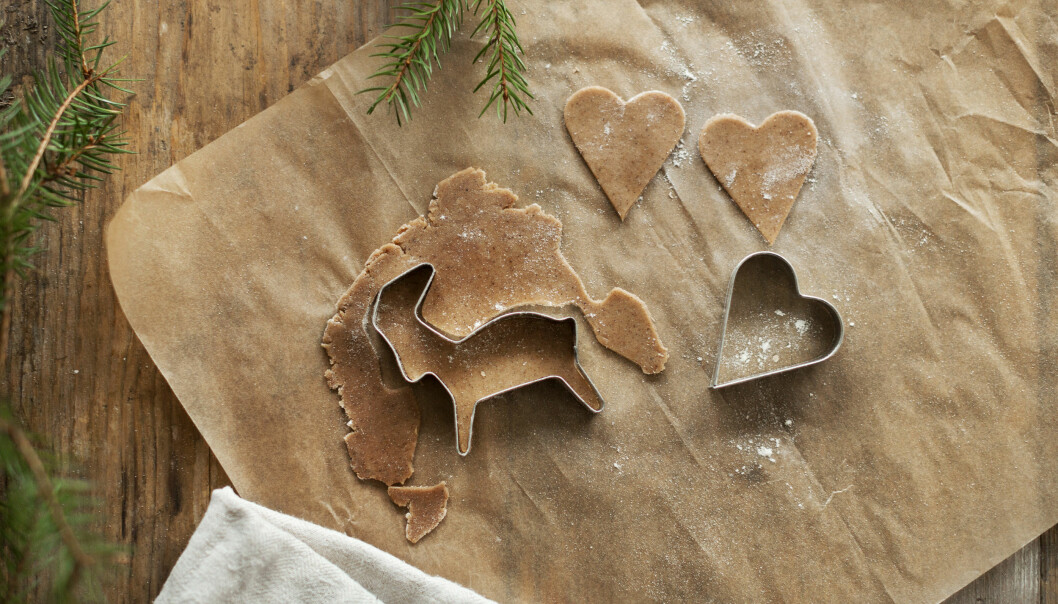 Pepparkaksformar att använda när man bakar till jul.