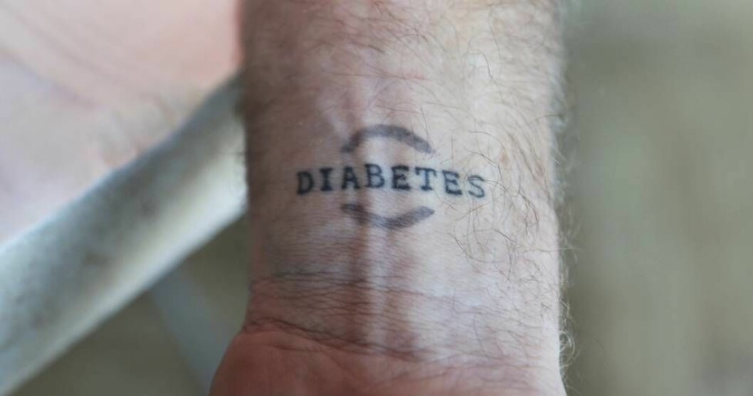 Peter Jihdes tatuering.
