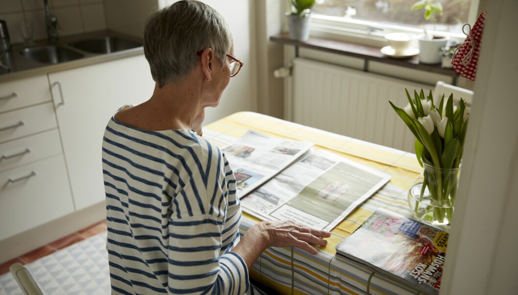 Pia trivs med att vara hemma i Kristianstad, men ser fram emot att resa igen när det är möjligt. Foto: Kimme Persson Pia hemma i Kristianstad