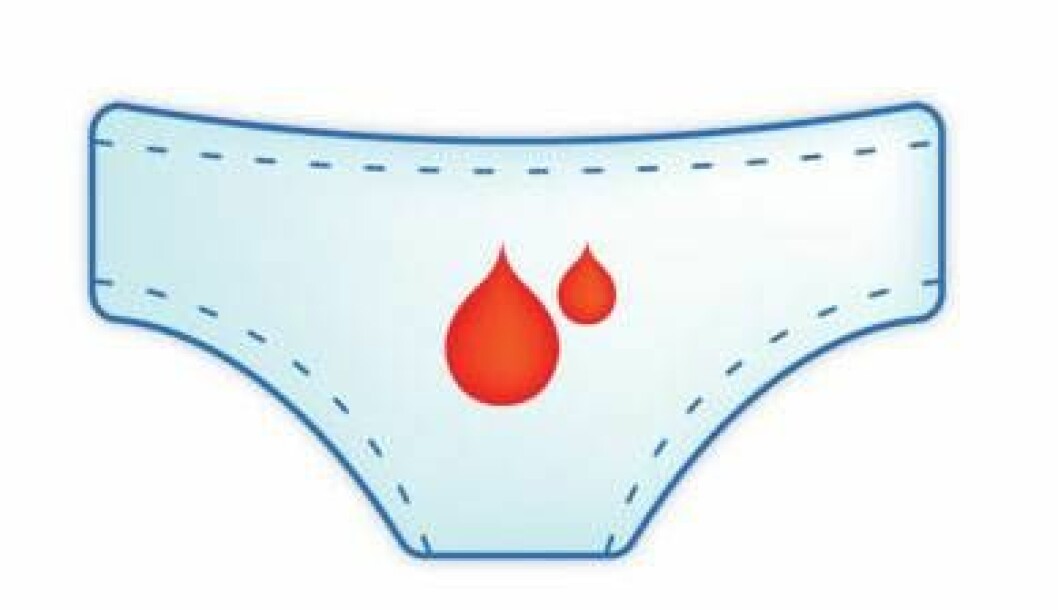 Plan Internationals eget önskemål om mens-emoji. Plan Internationals eget önskemål om mens-emoj – en trosa med bloddroppar.
