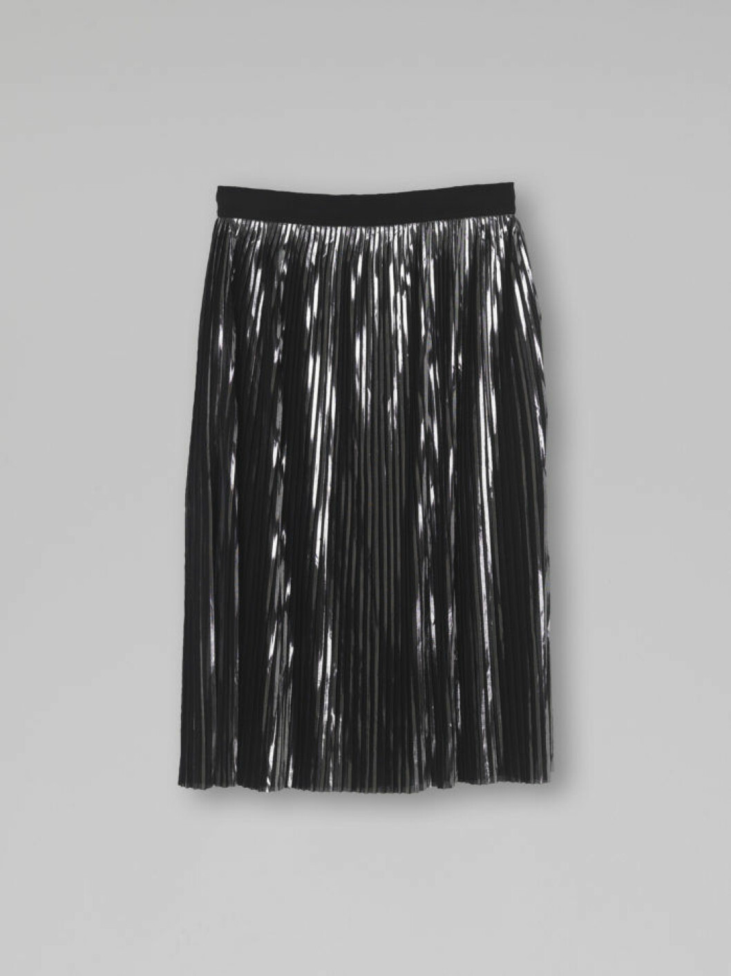 Plisserad silverkjol från Malene Birger