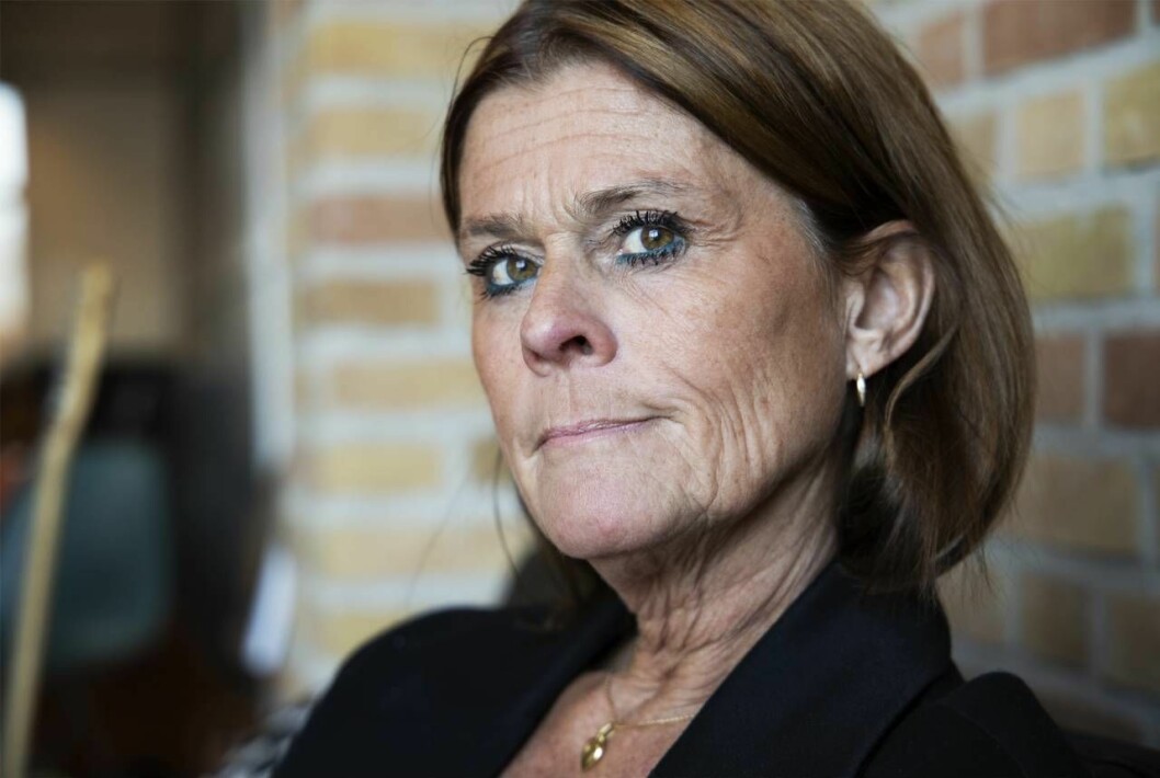 När den nya grannen flyttade in blev sommaridyllen ett kaos för Birgitta. Foto: Elvira Lagerström Dyrssen Porträtt av författaren Birgitta Bergin.