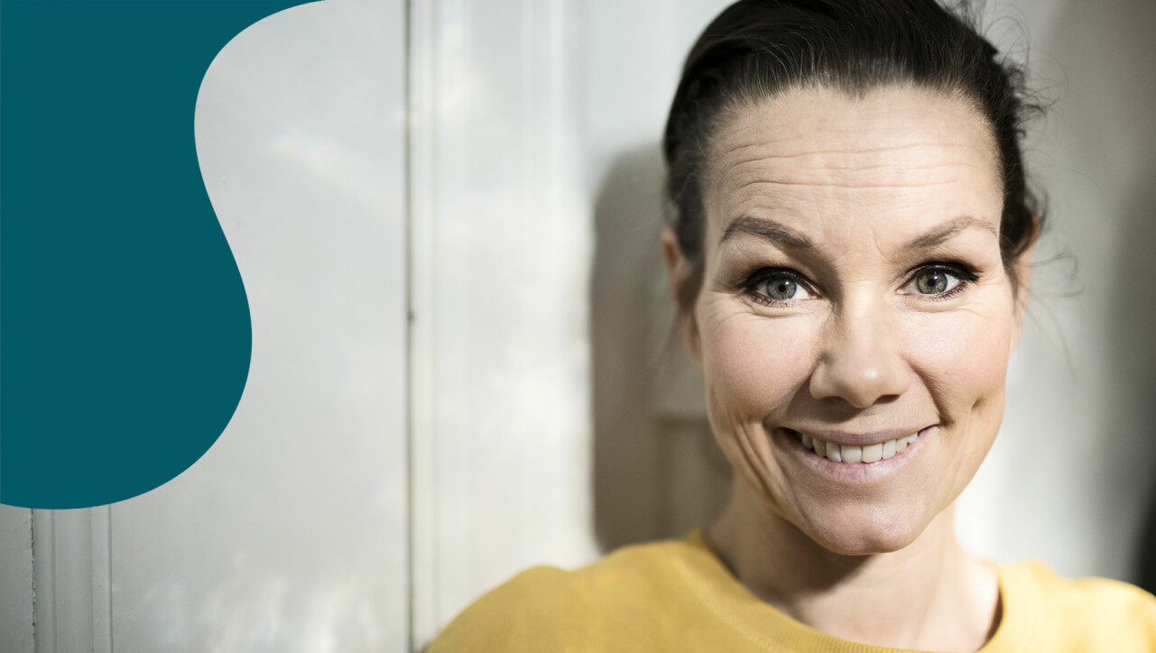 Porträtt av Linda Bengtzing som berättar om Melodifestivalen 2020.
