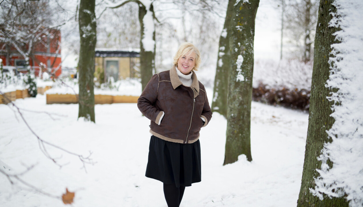 Suzanne Axell har varit tillsammans med it-konsulten Jörgen i 39 år. Suzanne Axell, programledare för Fråga Doktorn på SVT