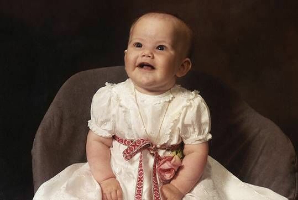 Prinsessan Sofia på sin dopdag. Prinsessan Sofia på sin dopdag.