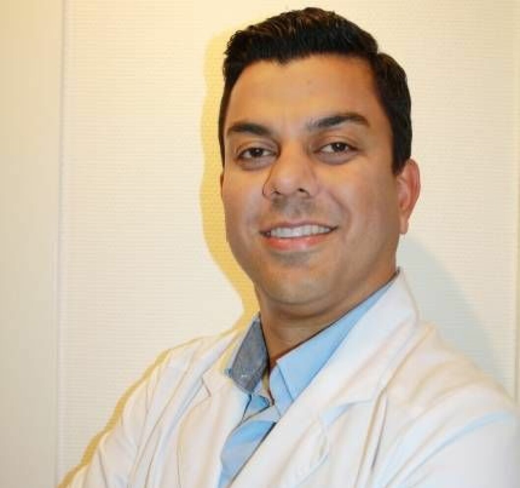 Psoriasisläkaren Reza Yazdanpanah