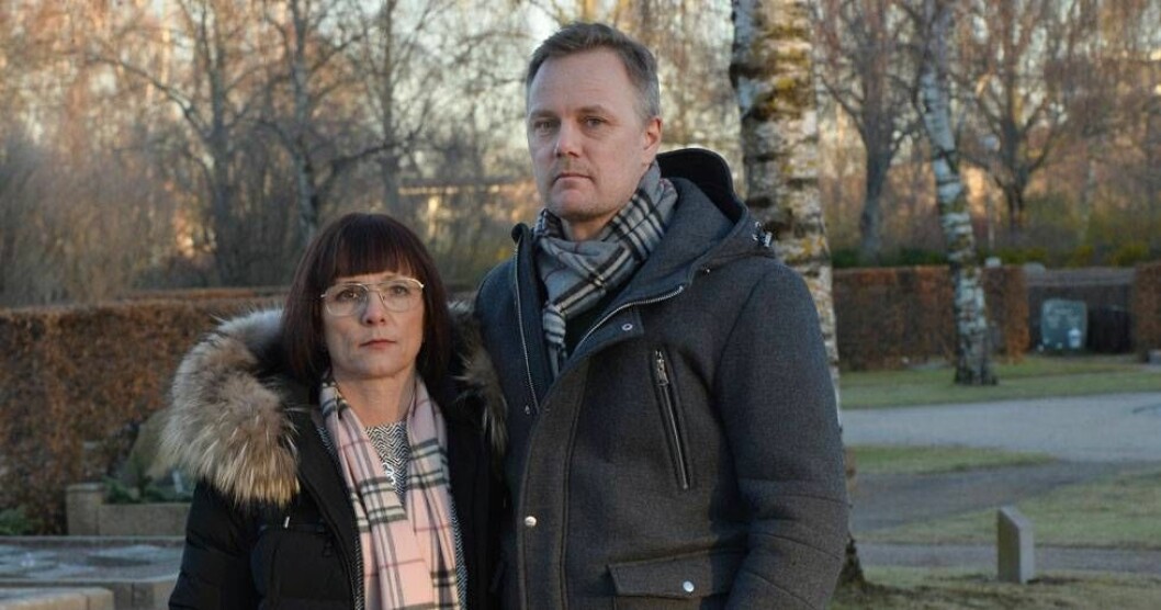 Malin och Fredrik sörjer sin älskade son, men är glada att han räddade andras liv.