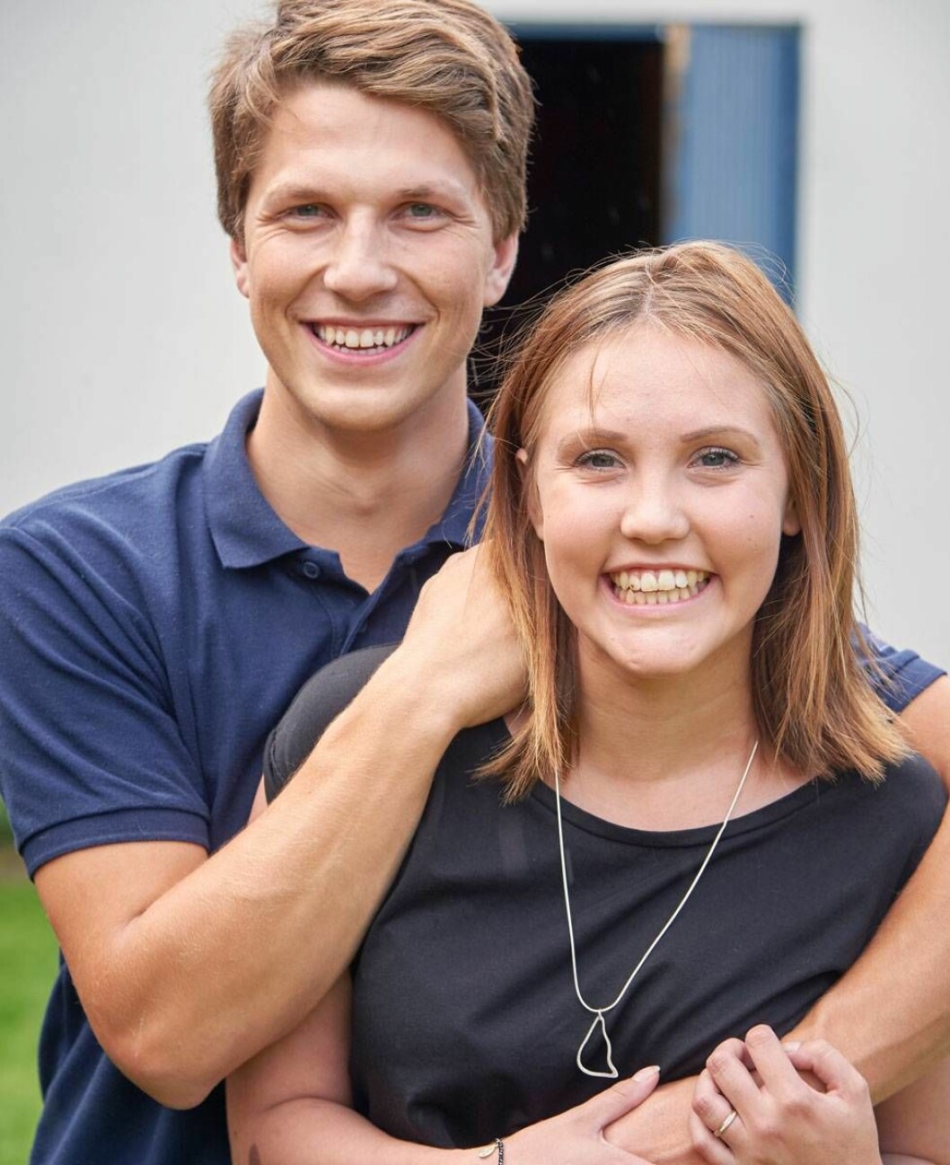 Sambon Mattias har varit ett stort stöd under resans gång.