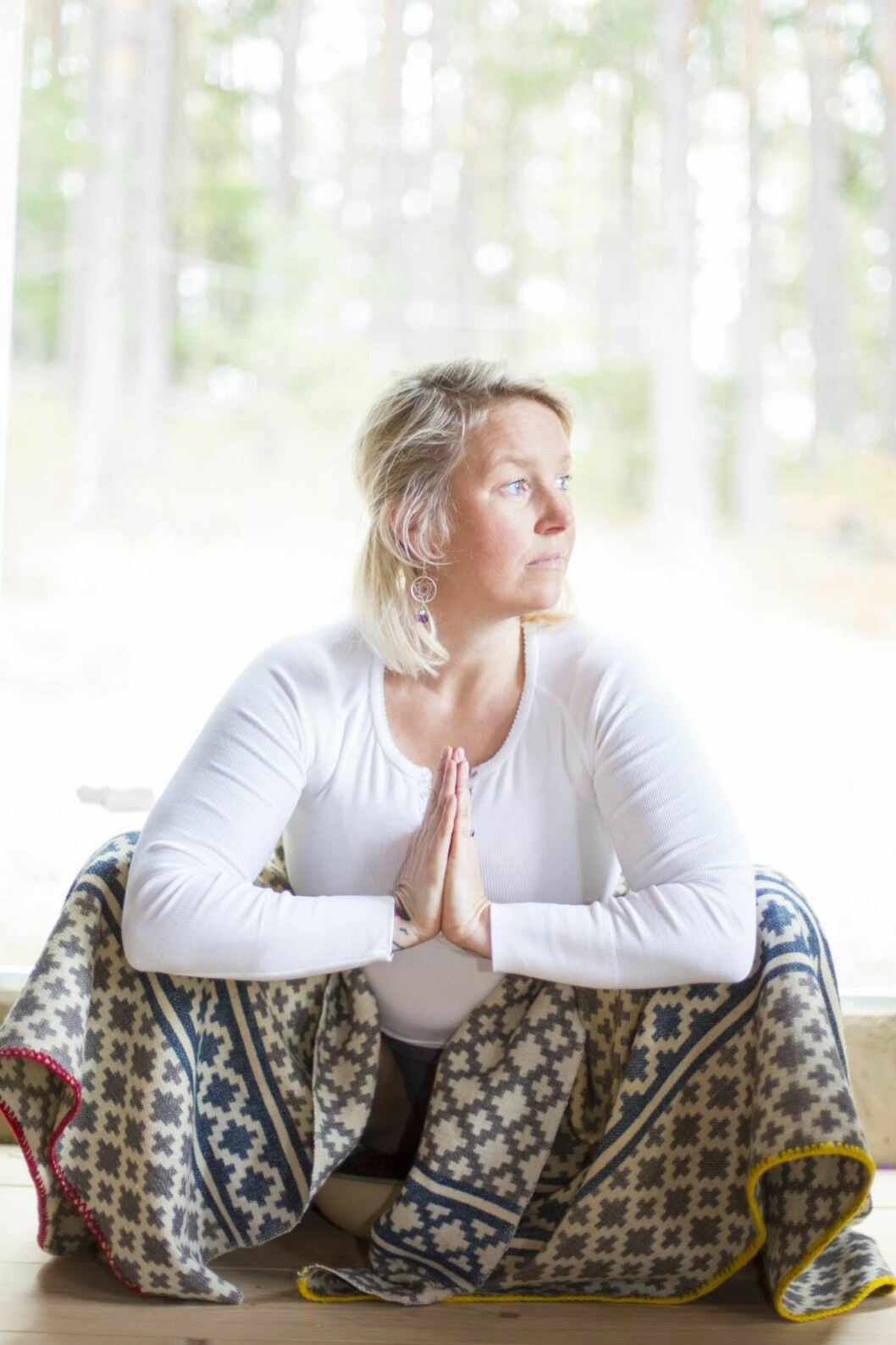 Rebecca ångar sitt underliv en gång i veckan och har slutat äta herpesmedicin. Foto: Jannica Honey Rebecca Tiger ångar sitt underliv