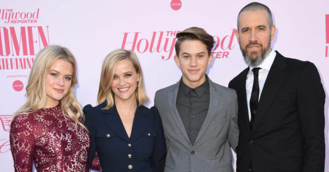 Reese Witherspoon med familj