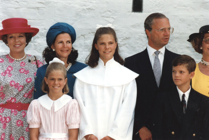 Kronprinsessan Victorias konfirmation