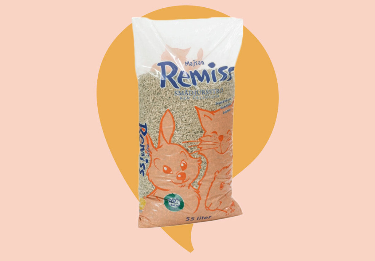 kattströ från remiss