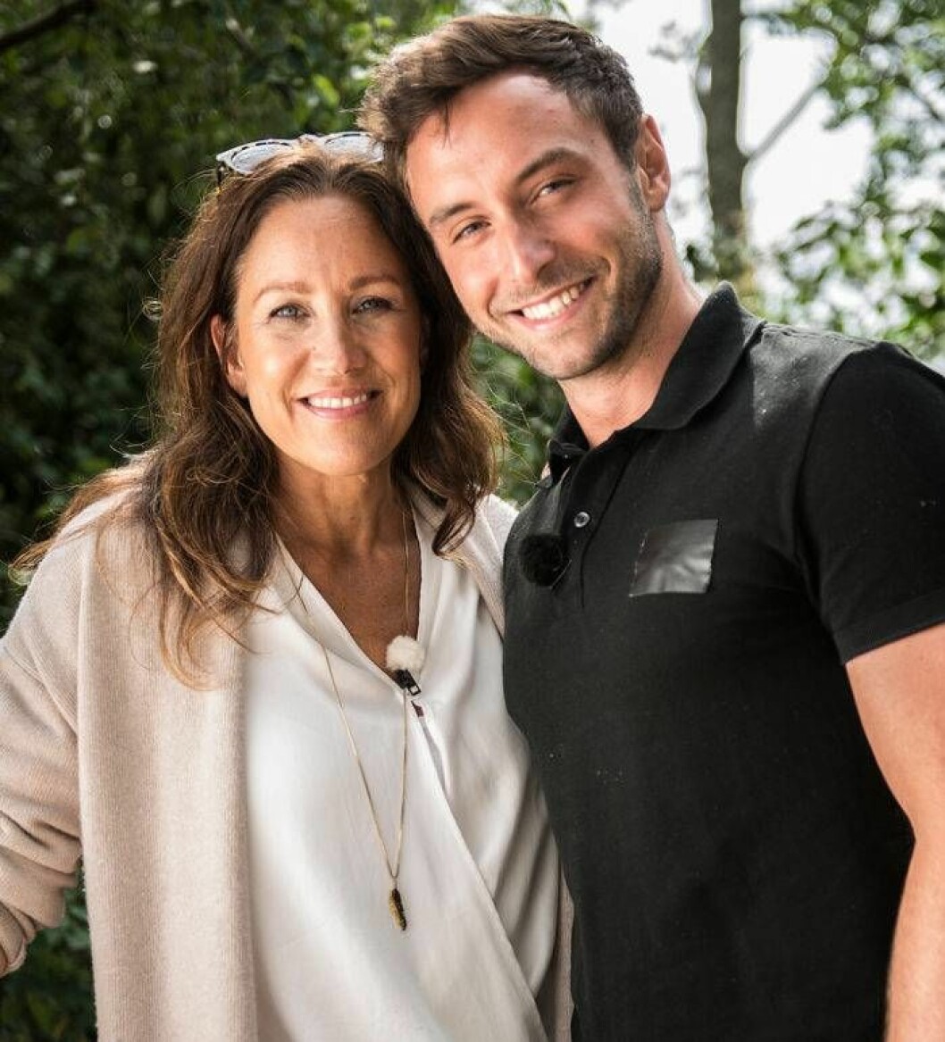 Renée Nyberg och Måns Zelmerlöw. Foto: TV4 Renée Nyberg och Måns Zelmerlöw.
