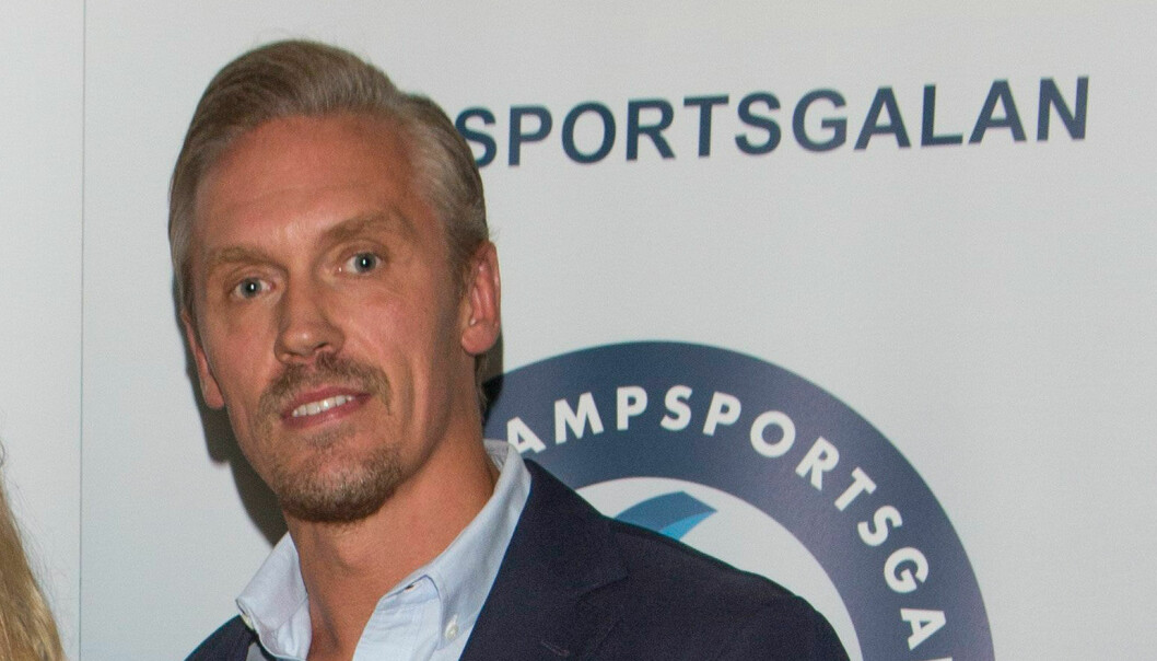 Kampsportaren Rickard Nordstrand på Idrottsgalan.