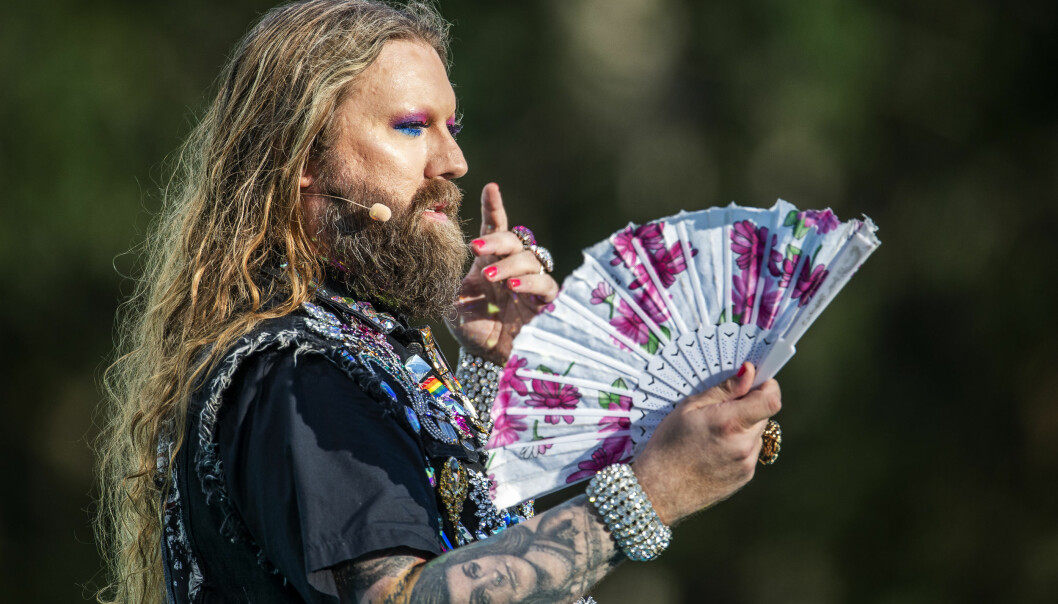 Det var efter uppträdandet på Victoriadagen 2019 som en viktig brytpunkt uppenbarade sig för Rickard Söderberg. Rickard Söderberg uppträder på Victoriadagen 2019 i Borgholm, Öland.