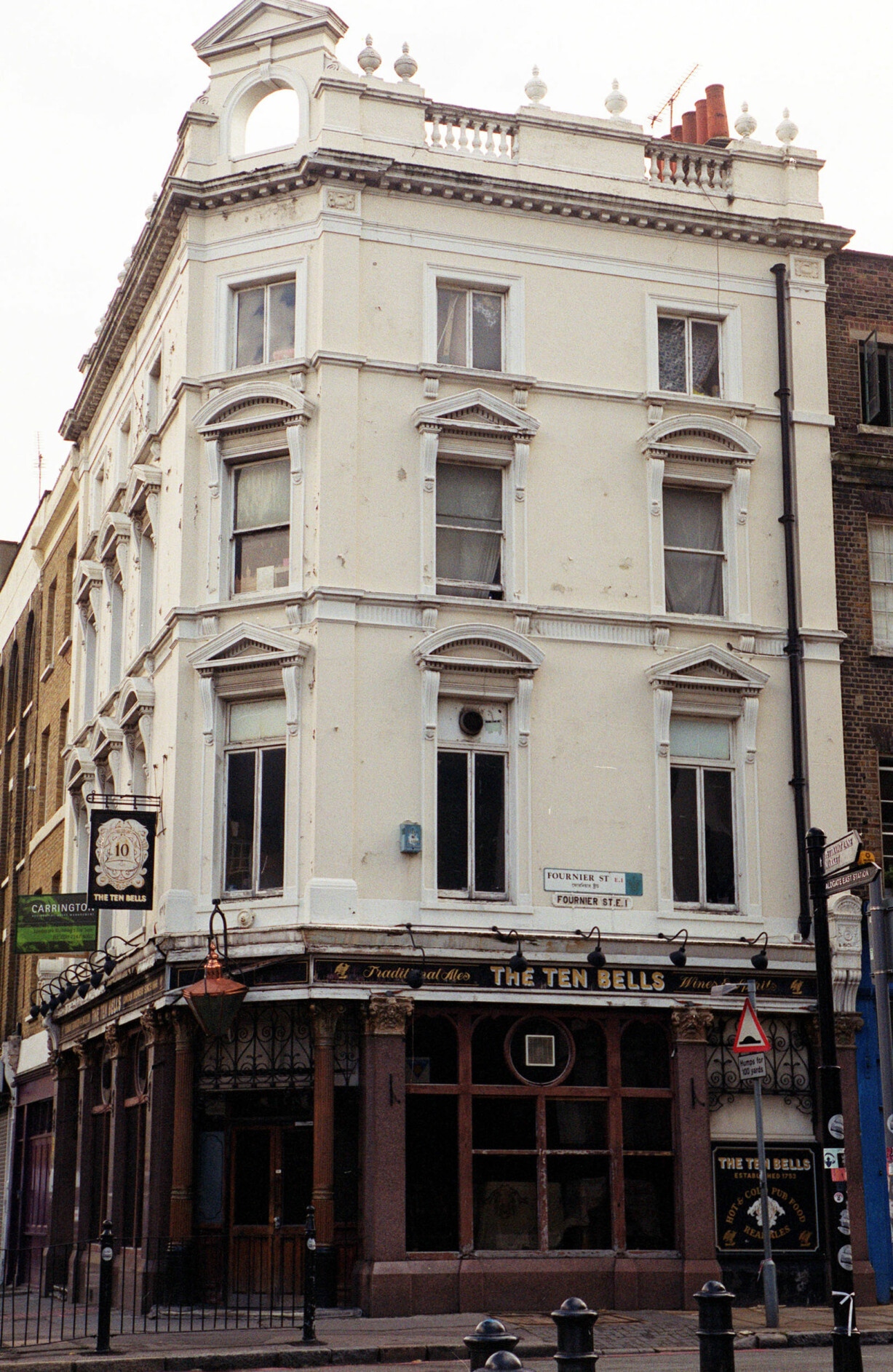 Flera av mördarens offer drack på puben The Ten Bells Ten Bells Pub, Whitechapel