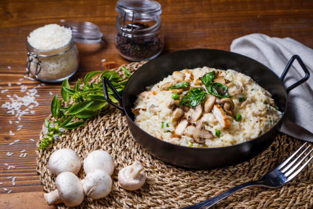 Risotto? Eller restotto? Laga en restotto av överblivet ris.