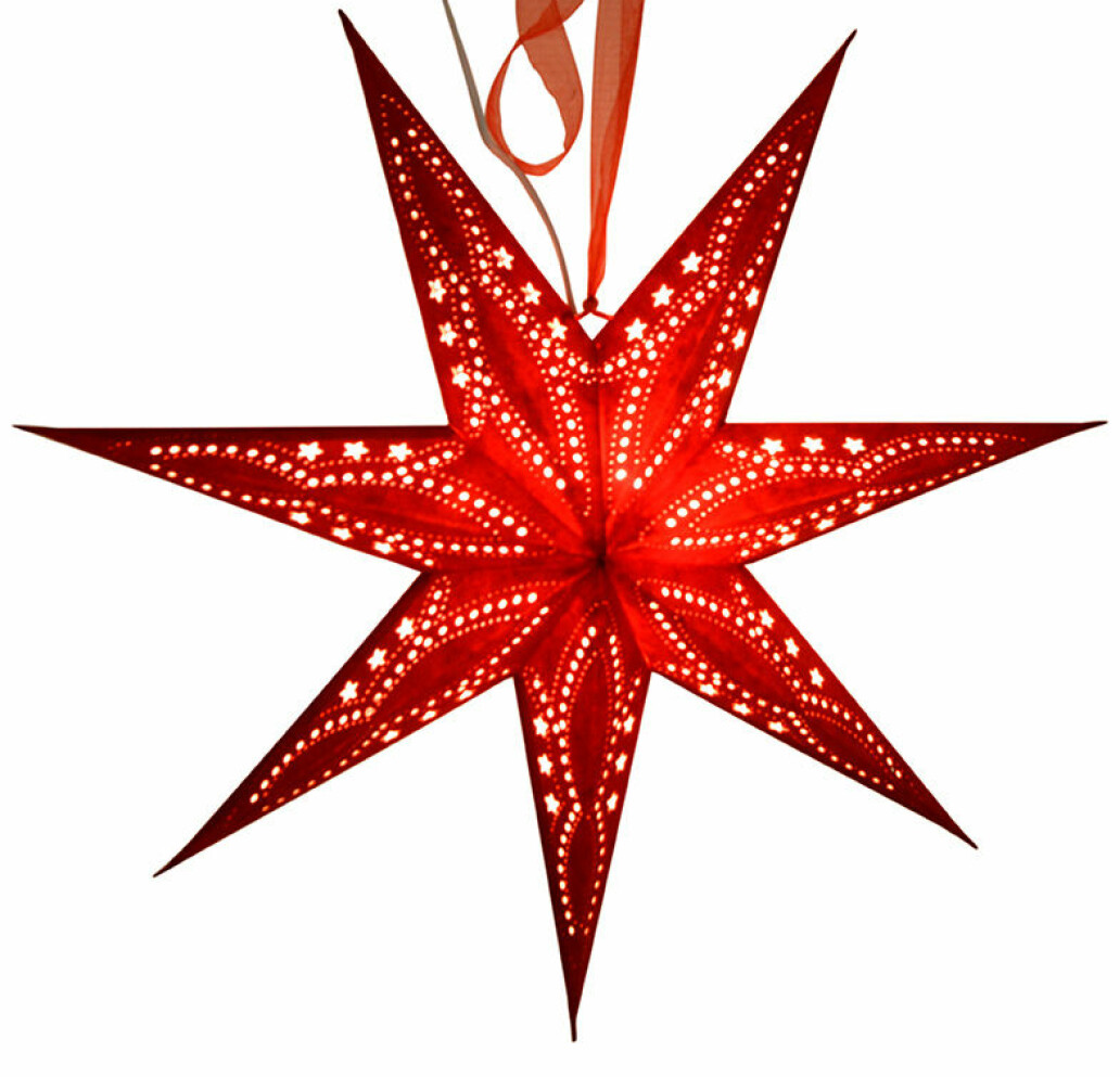 Röd julstjärna
