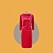 Röd sammetsklänning från Inwear