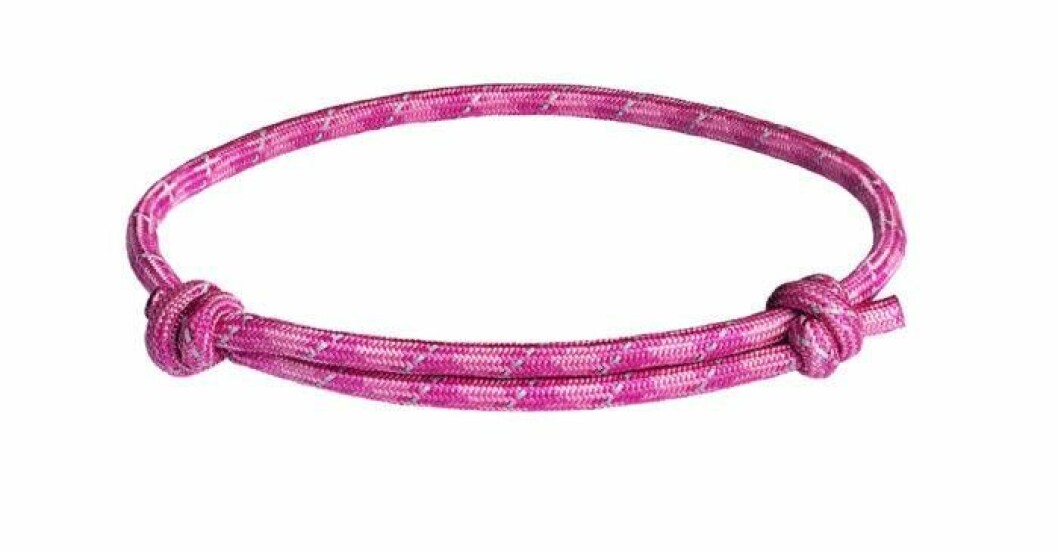 Rosa bandet går i år också att köpa som armband. Årets Rosa Bandet går också att köpa som armband.