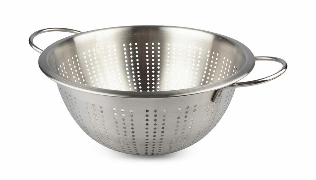 Rostfritt durkslag