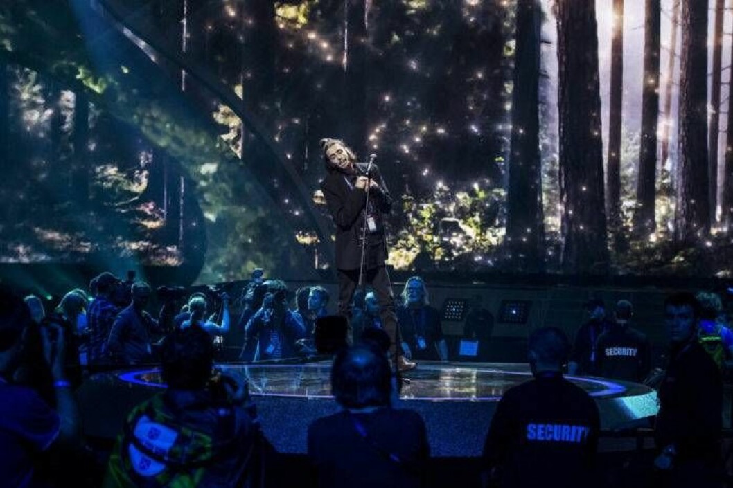 Salvador Sobral tävlar för Portugal i Eurovision song contest 2017.