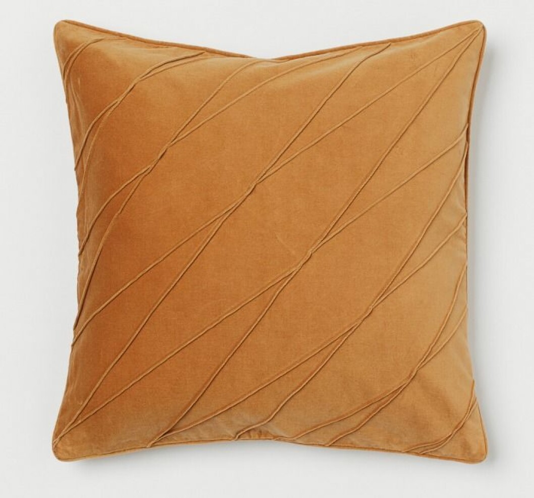Kuddfodral i sammet från H&M Home