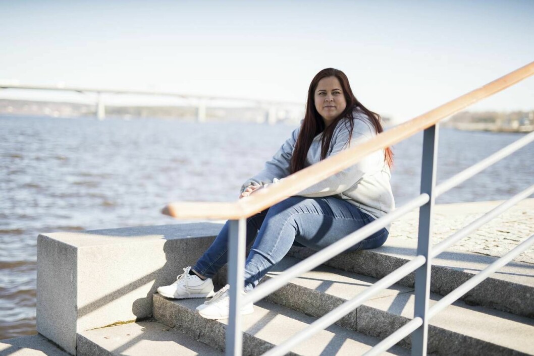 Sara Passi i hamnen i Sundsvall