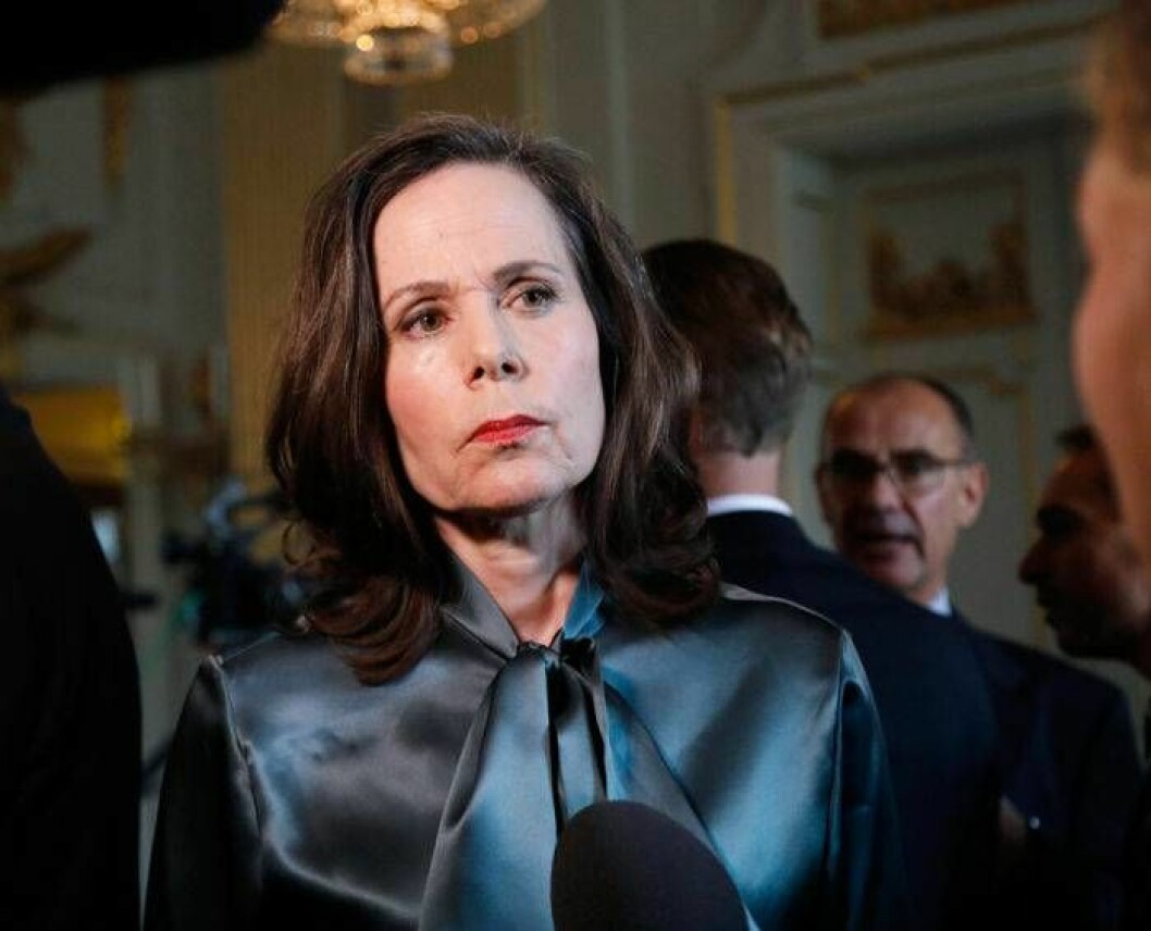 Som ständig sekreterare i Svenska Akademien presenterade Anna Wahlgrens dotter Sara Danius årets Nobelpristagare i litteratur. Bild: IBL Anna Wahlgrens dotter Sara Danius.