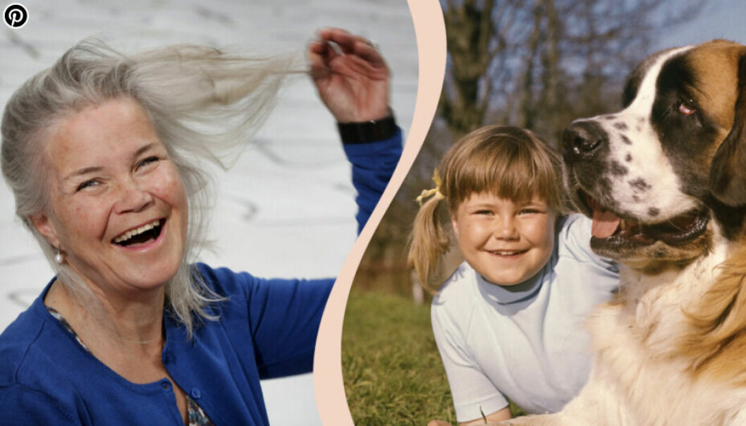 Till vänster, Maria Johansson, spelade Tjorven i Vi på Saltkråkan.