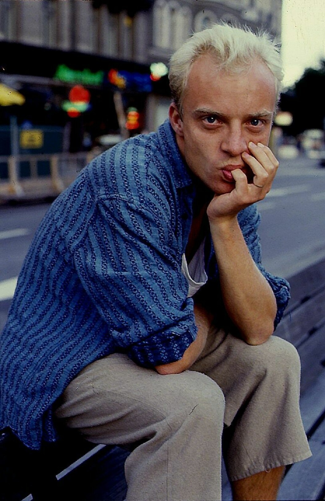 Jonas Gardell år 1987.