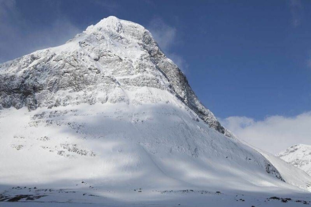 Kebnekaisemassivet. 
