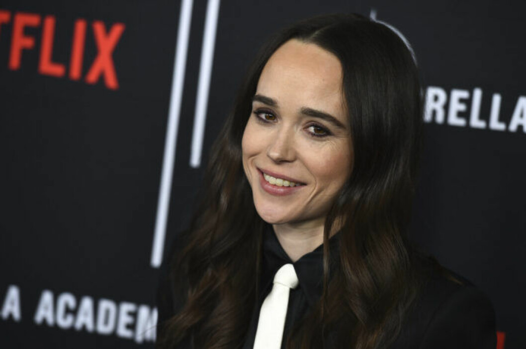 Ellen Page höll ett känslosamt tal under en HBTQ-konferens. Ellen Page.
