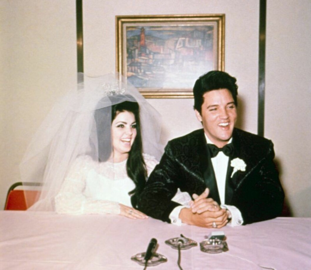 Priscilla och Elvis Presley