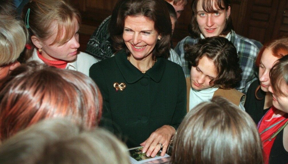 <i>Foto: Claudio Bresciani</i> Drottning Silvia Livrustprojektet.