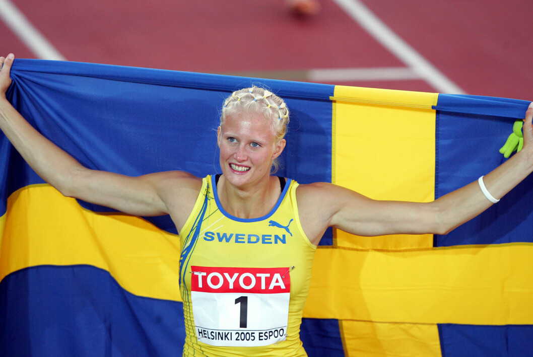 Carolina Klüft fyller 40 år den 2 februari.