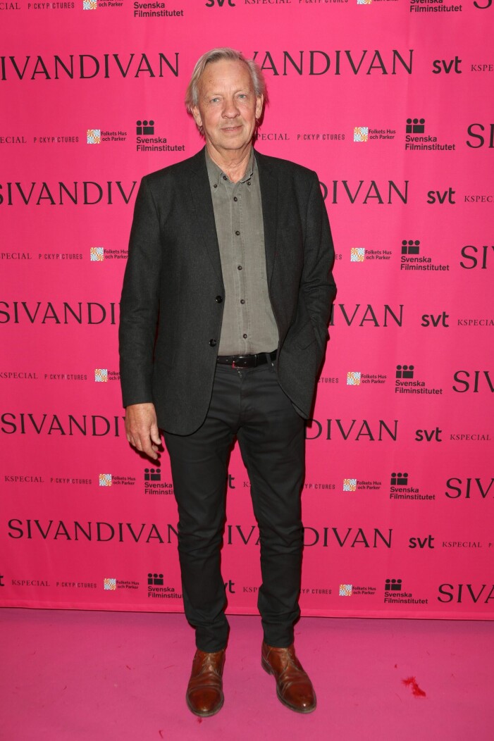 ”Lill-Ingmar” på galapremiären av filmen <em>SivanDivan</em>, en dokumentär om operasångerskan Siv Wennbergs liv, på Filmhuset i Stockholm 2019.