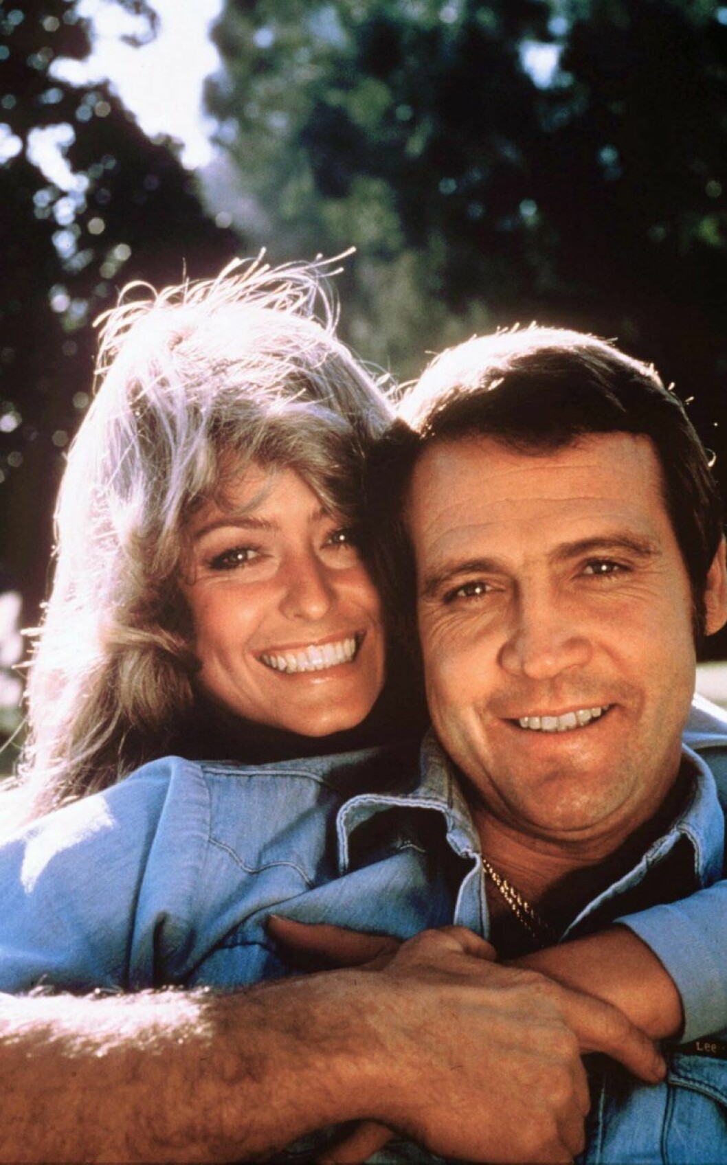 Farrah Fawcett och Lee Majors