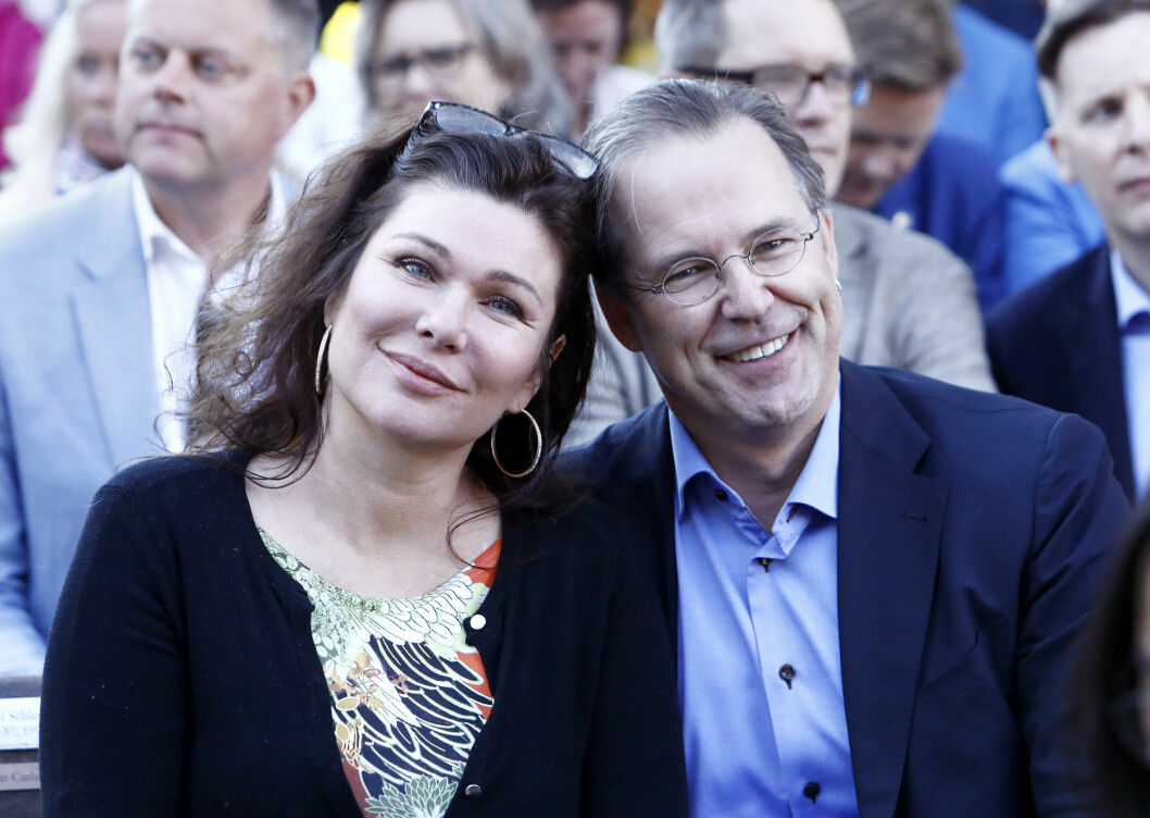 Dominika Peczynski och Anders Borg