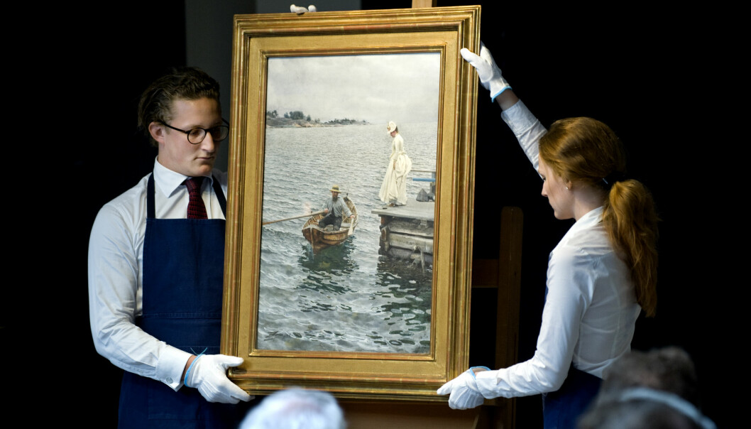 Anders Zorns "Sommarnöje" såldes år 2010 för 26 miljoner kronor.