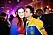 Jon Henrik och dåvarande flickvännen Maret Nystad på en efterfest i samband med Melodifestivalen 2019.
