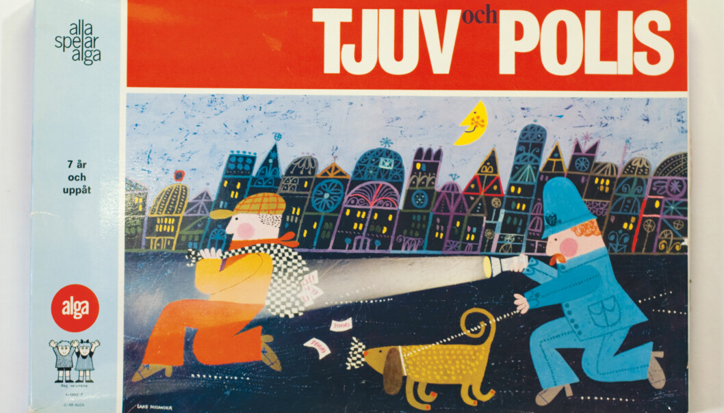 Brädspelet Tjuv och polis
