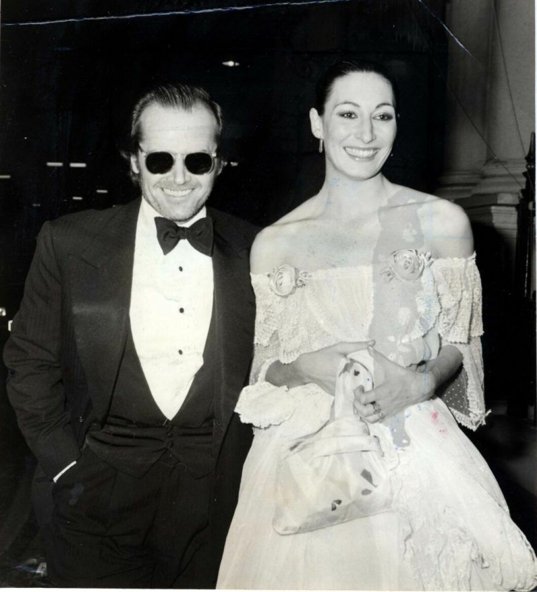 Angelica Huston och Jack Nicholson