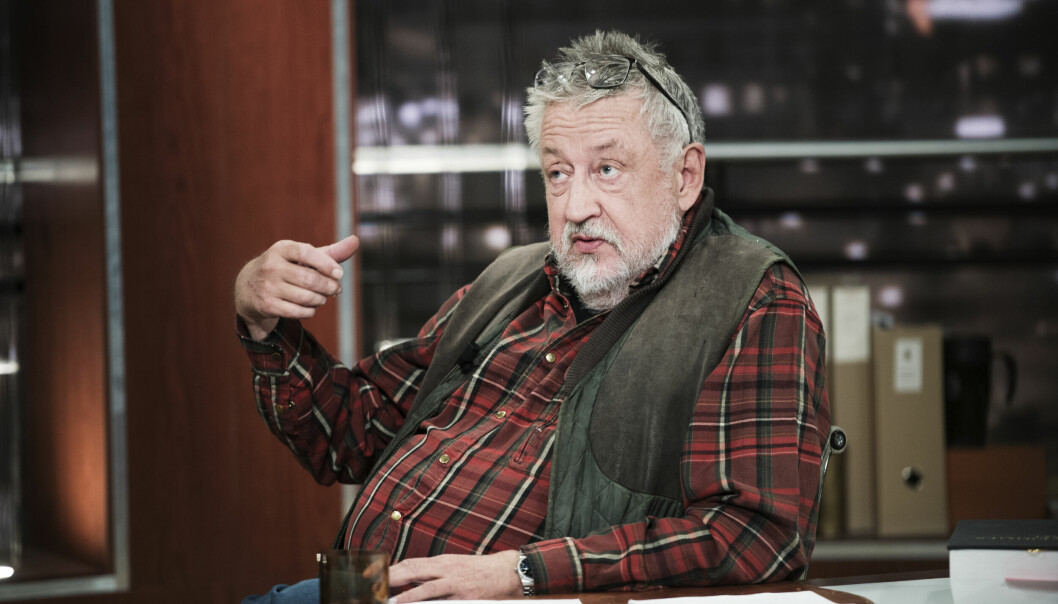 Leif GW Persson har haft sina teorier om mordet vid jakttornet.