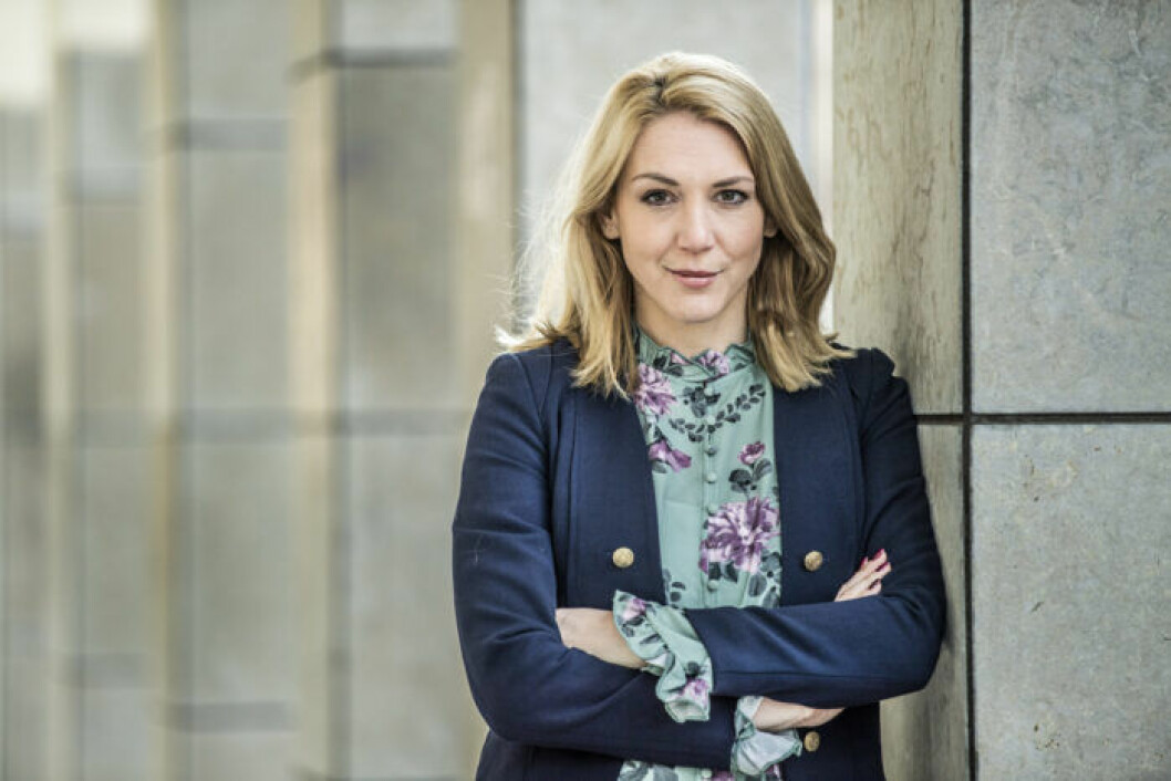Frida Bratt, sparekonom Nordnet<br>Foto: Lars Pehrson / TT Frida Bratt sparekonom Nordnet