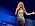 Charlotte Perrelli framför bidraget 'Hero' på scen under finalen i Eurovision song contest i Belgrad i Serbien