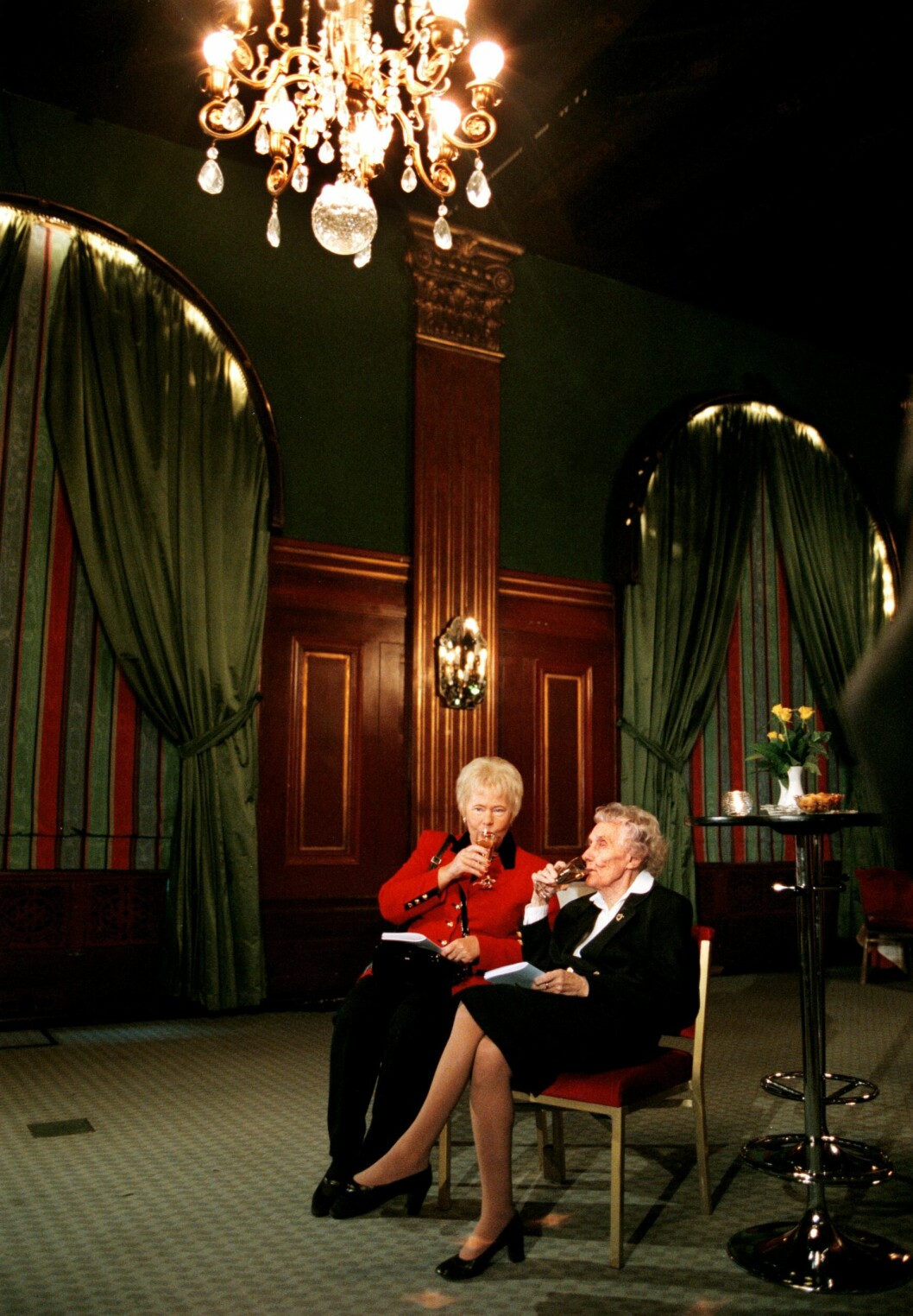 Kerstin Kvist var med när Astrid Lindgren träffade Boris Jeltsin 1997.