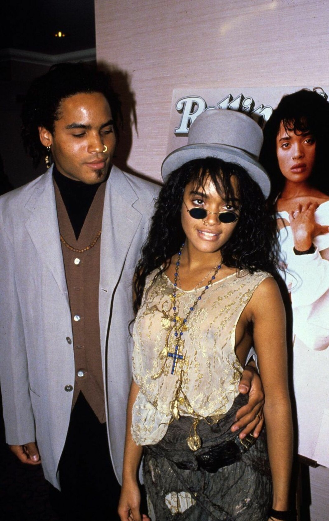 Lisa Bonet och Lenny Kravitz
