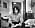 Ekobrottslingen och journalisten Tony Rosendahl på Kumlaanstalten 1974, svartvitt foto.