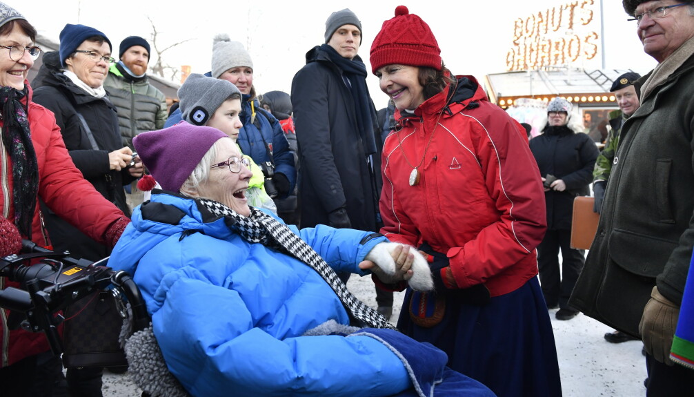 <i>Foto: Naina Helén Jåma</i> Silvia i Jokkmokk.